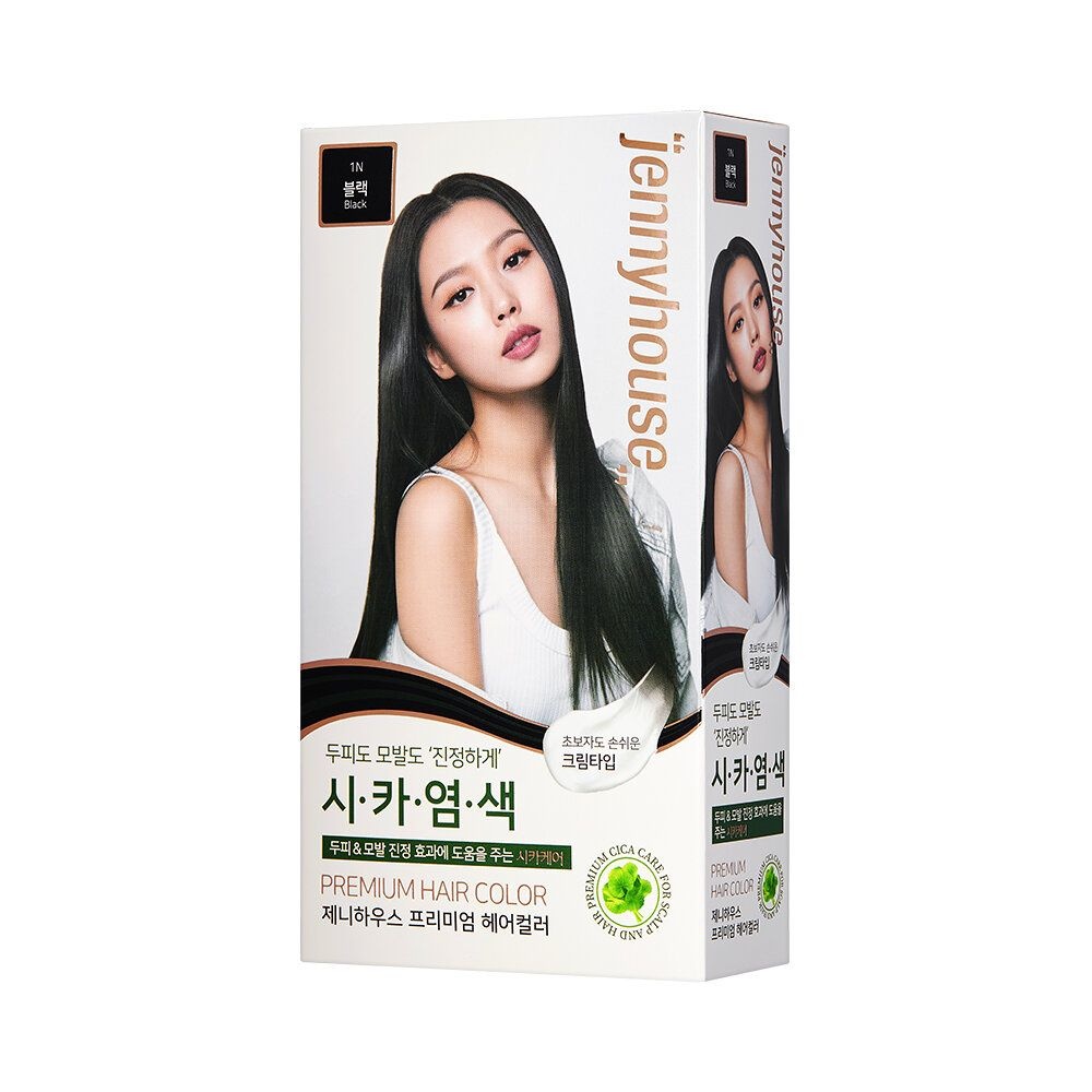 시카염색 염색+새치겸용 제니하우스 프리미엄 헤어컬러 6 Colors 3474108