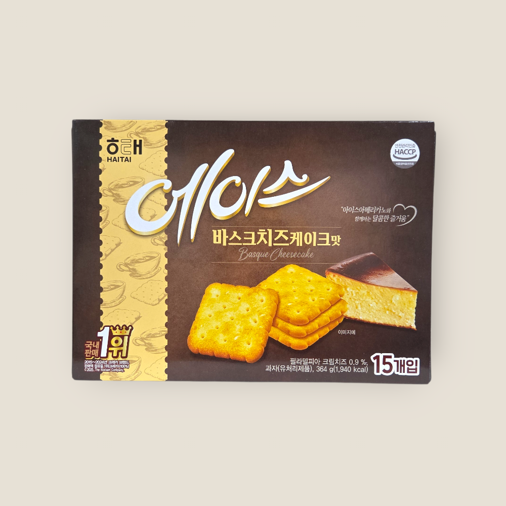 [오늘출발] 해태제과 에이스 바스크치즈케이크맛 364g x10