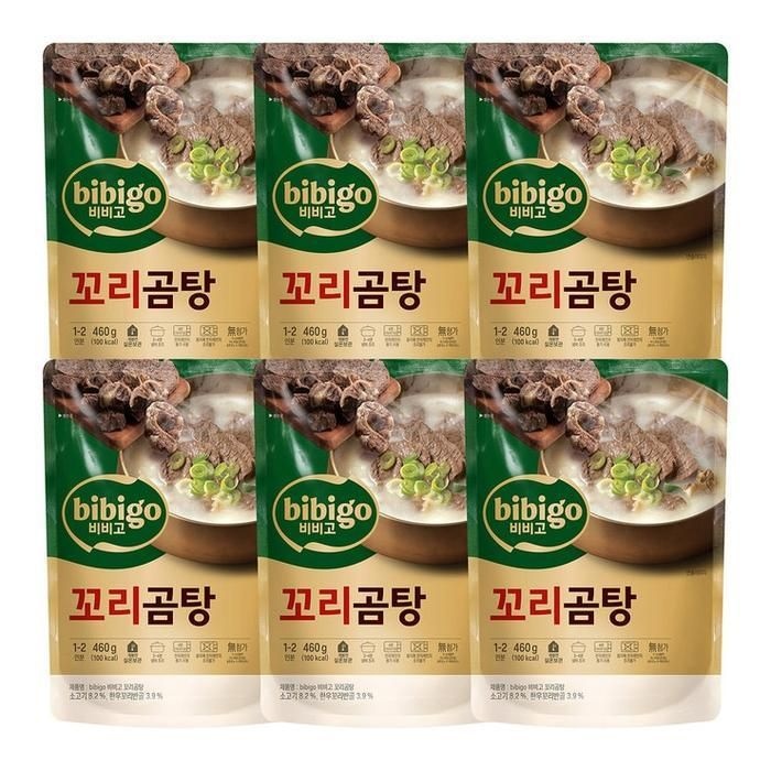 CJ 비비고 꼬리곰탕 460g x 6 코스트코 마켓송지2605