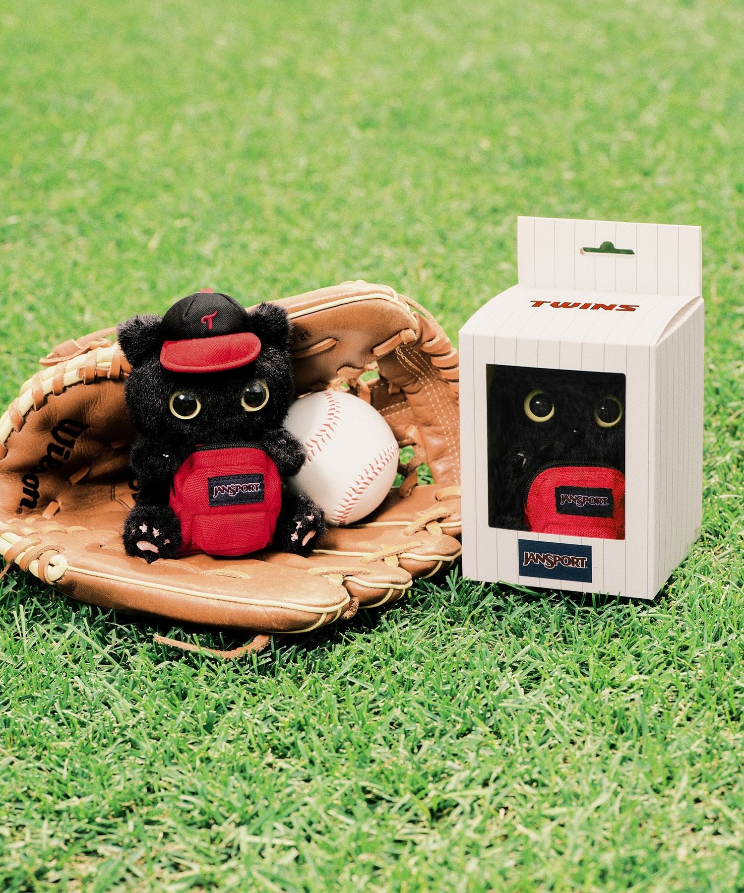 잔스포츠 X LG TWINS 네로 키링 JSPU262MAKR002BK000 6815827