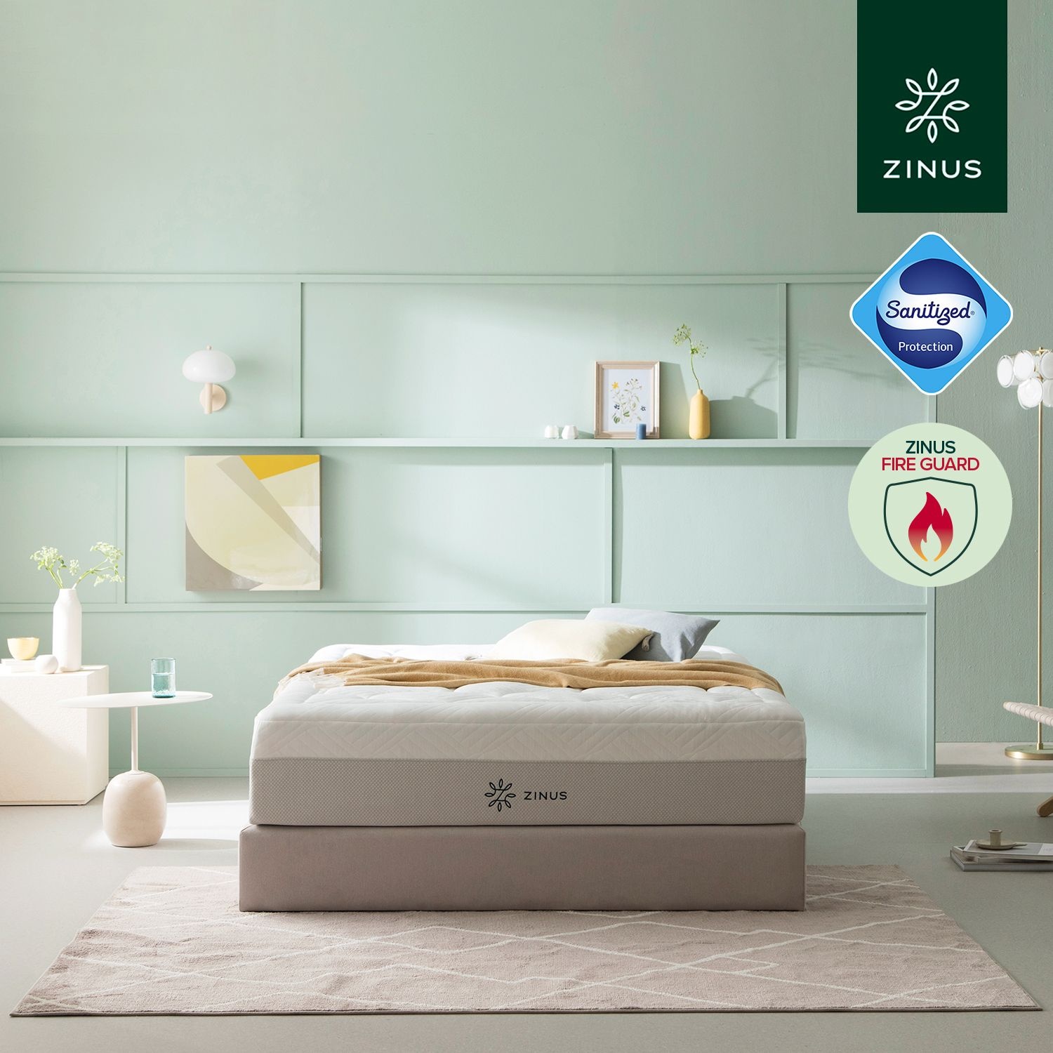 [롯데백화점] 지누스 클라우드 럭스S 하이브리드 매트리스 (30cm/슈퍼싱글)