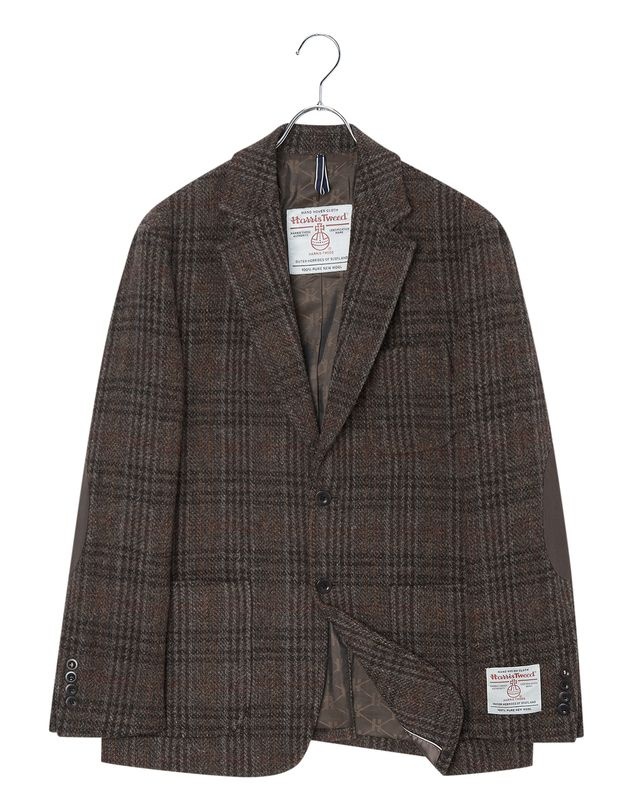 헤지스 맨 [아울렛특가] [HARRIS TWEED] 브라운 트위드 헤링본 HZJA5D406W2
