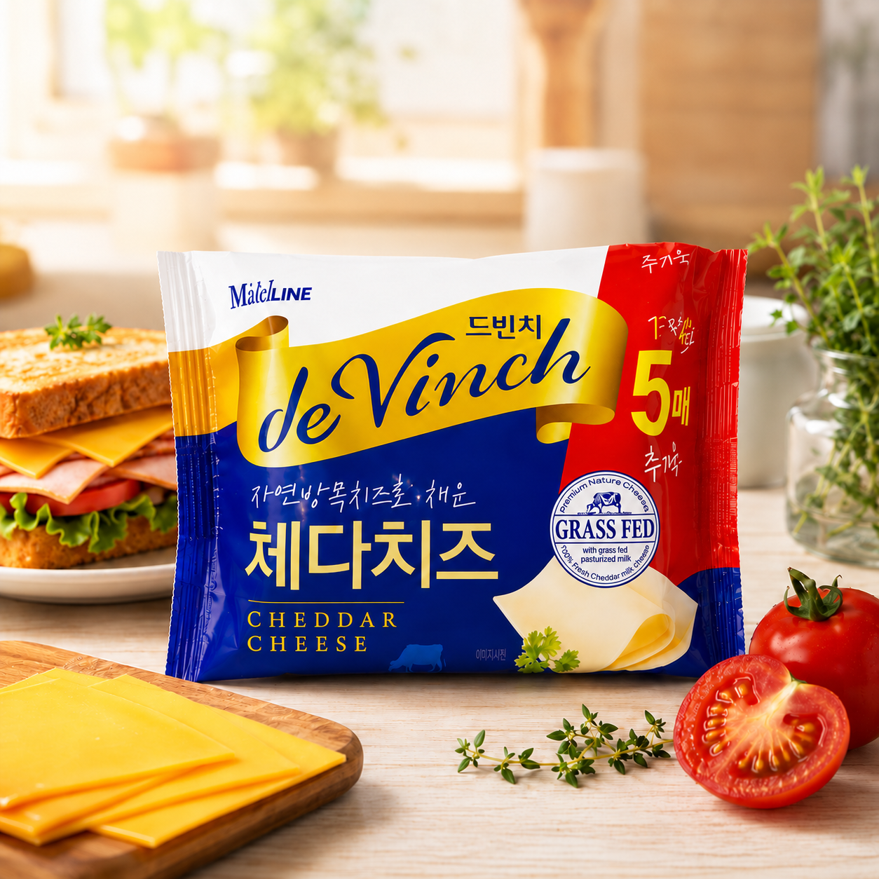 남양 드빈치 체다치즈 340g 80매 (15,820원/무료)
