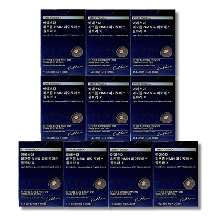 [영양친구] 에스더포뮬러 여에스더 리포좀 NMN 울트라 X 30매 10박스