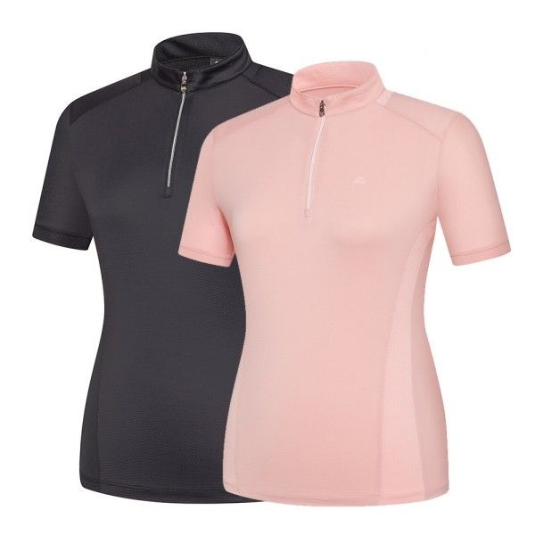 콜핑 콜핑 [하프클럽]콜핑 아조트 아이스본 절개 여성 등산 반집업 반팔 티셔츠_HP