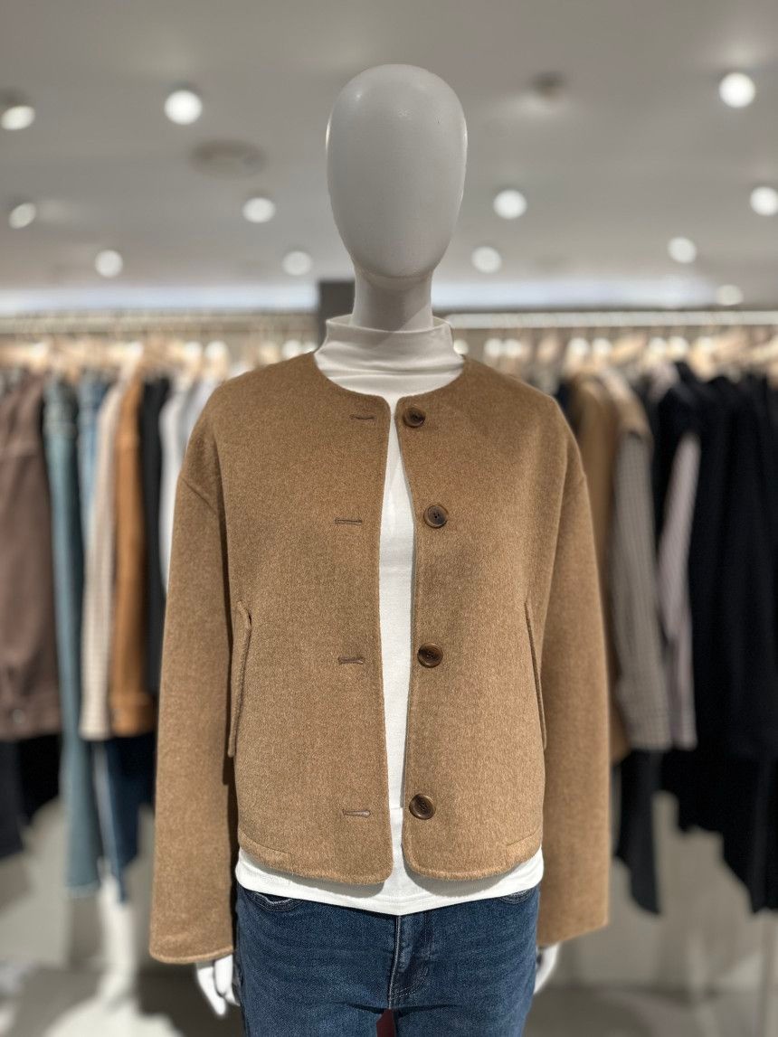 리스트 리스트 울 라운드넥 핸드메이드 자켓 TWHJKP80030 810287