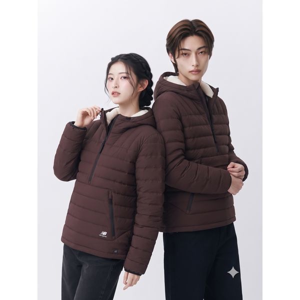 뉴발란스 [하프클럽]UNI 경량 아노락 브라운 NBNPD41923-85