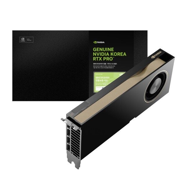 NVIDIA <b>RTX</b> <b>PRO</b> <b>6000</b> Blackwell MAX-Q 워크스테이션 에디션 D7