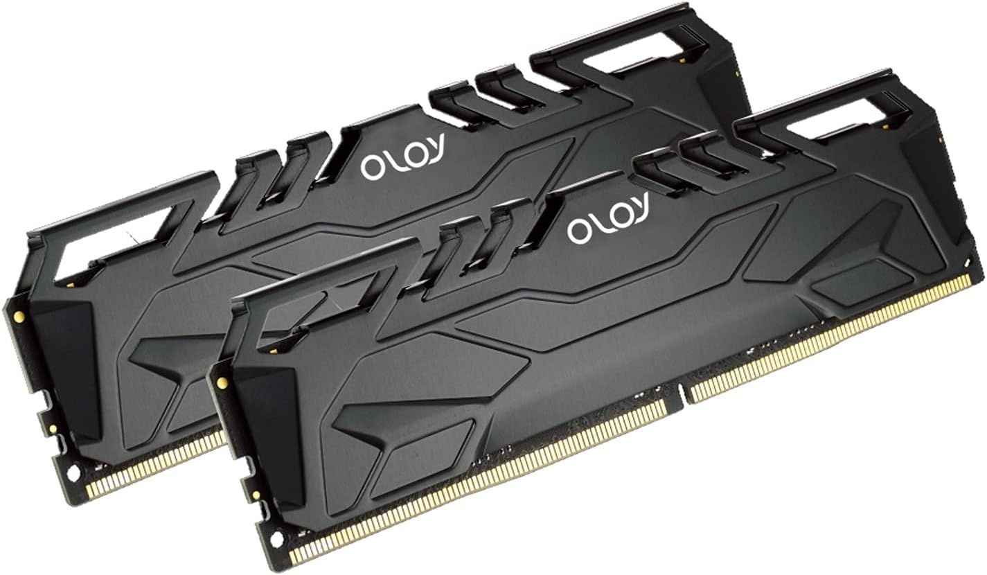 [해외] <b>OLOy</b> DDR4 RAM 32GB (2x16GB) 2666 MHz CL19 1.2V 288Pin Desktop Gaming UDIMM (MD4U162619DJ부채양)