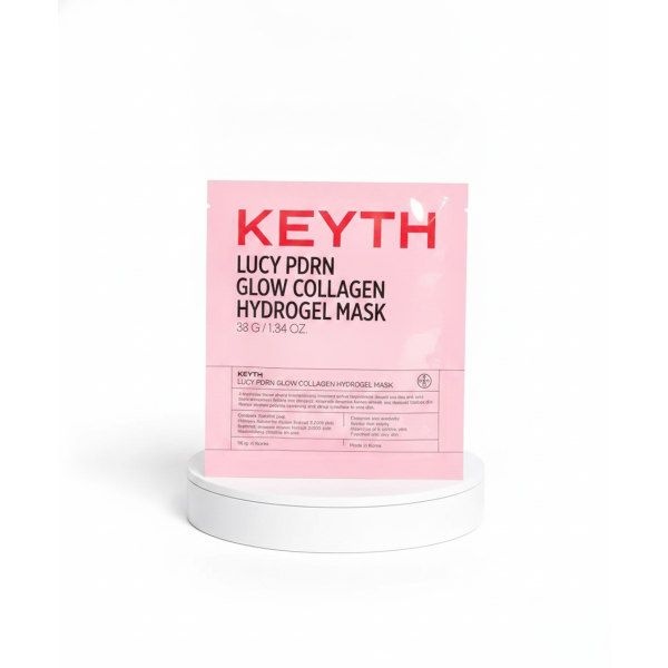 KEYTH 루시 PDRN 글로우 콜라겐 하이드로겔 마스크 38g * 4매