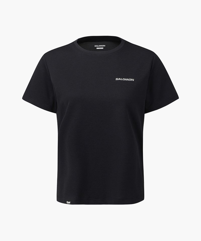 <매장정품> SALOMON 살로몬 드라이싱크 숏 슬리브 W_LD0098100 S262002RTS45_BLK 2051727