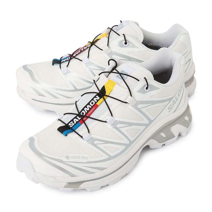 [롯데백화점] 살로몬 XT-6 GTX 화이트 러닝화 L47581100 (남여공용)