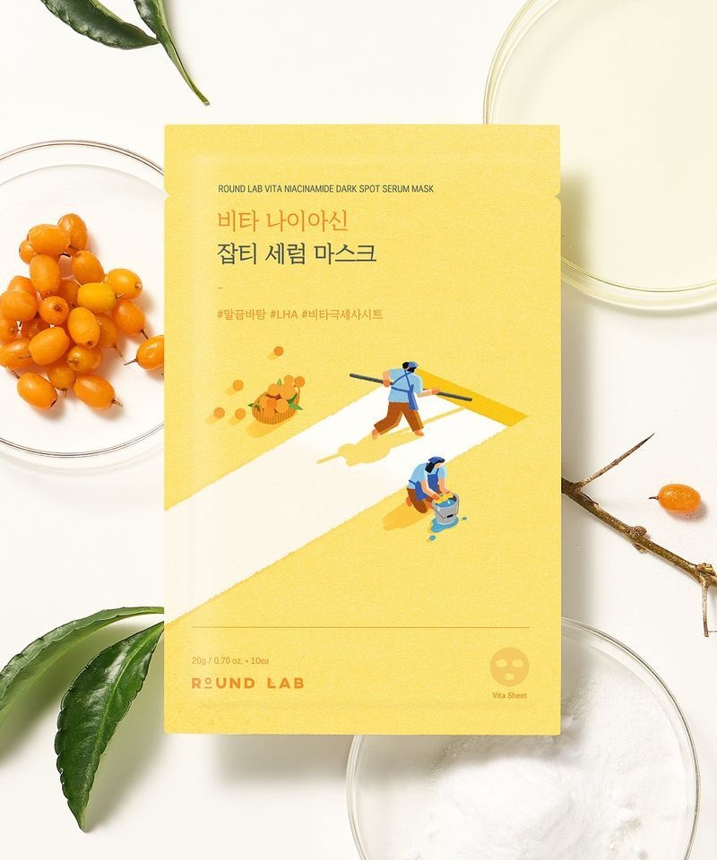 라운드랩 비타 나이아신 잡티 마스크 10매