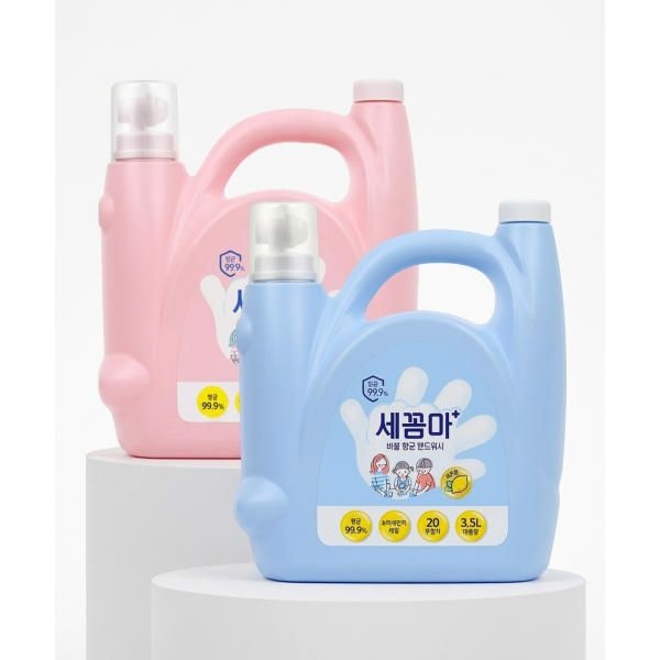 ONTHEBODY ONTHEBODY 세균아 꼼짝마 핸드워시 대용량 <b>3.5</b>L (레몬향/파우더향 택1)