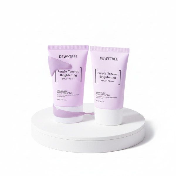 [NEW/쿨톤보정] 듀이트리 어반 쉐이드 퍼플 톤업 선 50ml 더블 기획