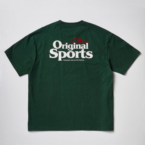 LS네트웍스 26 FW 프로스펙스 프로-스펙스 OS LOGO T SHIRT GREEN PW3MT22X313