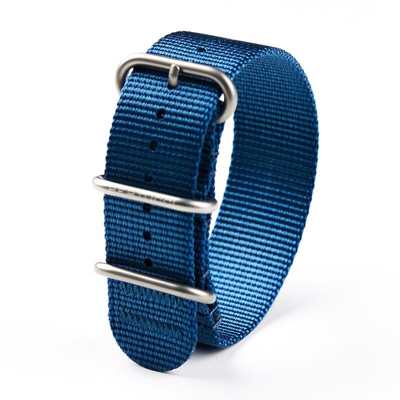BERTUCCI BERTUCCI B티와이 TYPE 헤비듀티 나일론 나토밴드 22mm 마린 블루 MU291 3821228