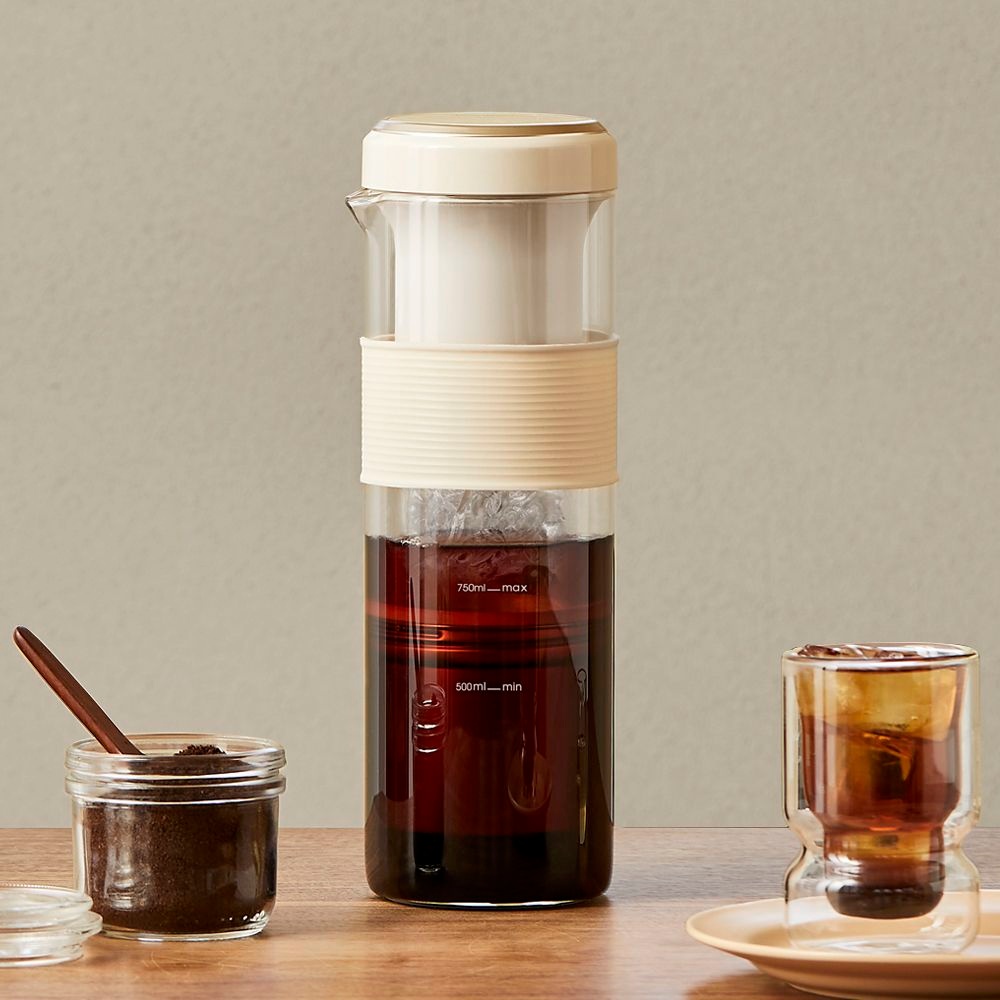 제니퍼룸 콜드브루메이커 오트밀 750ml 에스프레소 커피 아이스 핸드드립 가정용 더치커피