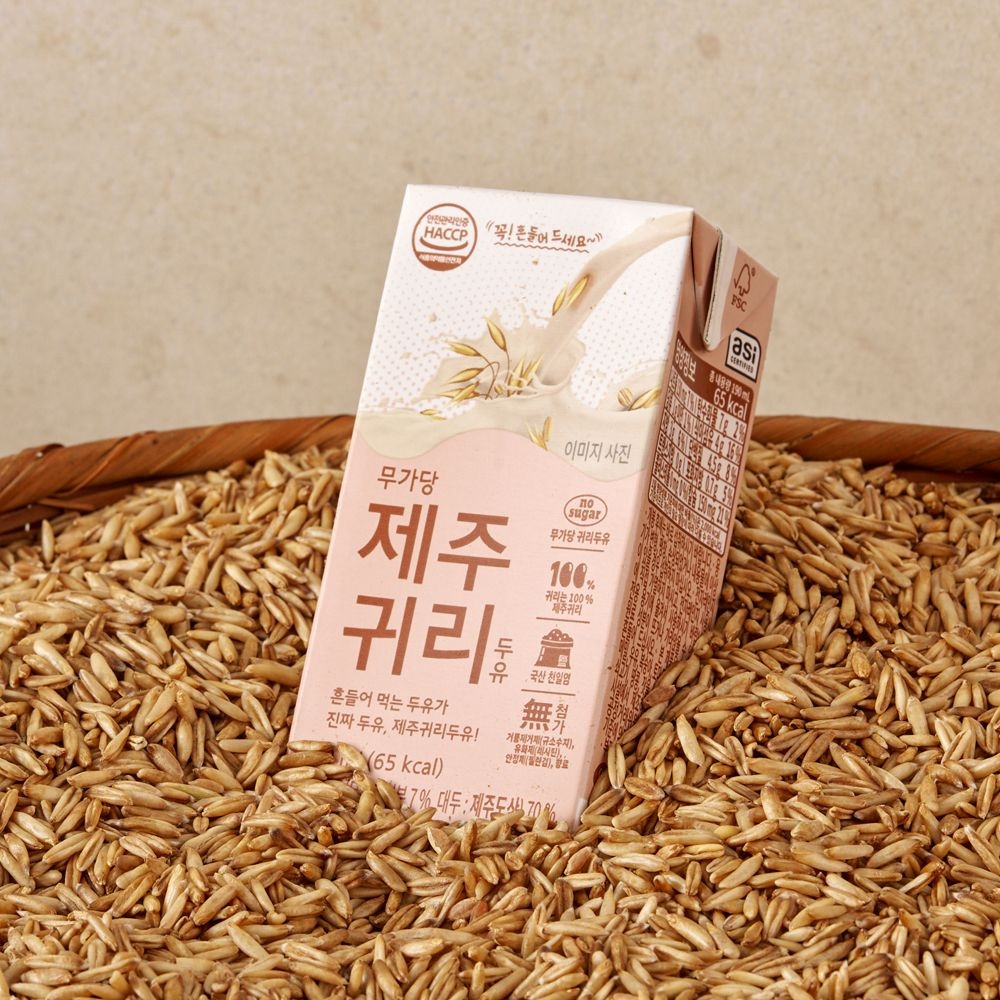 마루 무가당 제주귀리두유 190ml x 24팩(실속형)