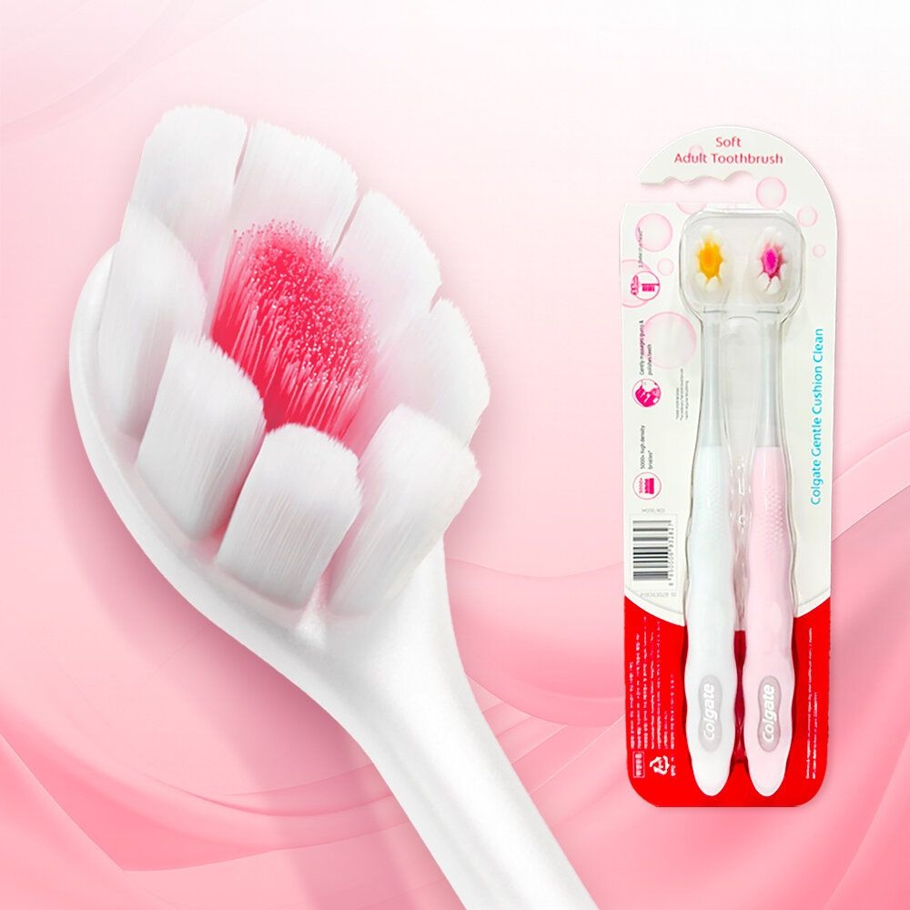 콜게이트 젠틀 쿠션클린 칫솔 2P 4149825