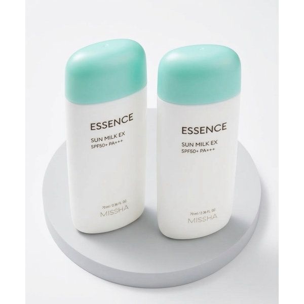 MISSHA [2개] 올 어라운드 세이프 블록 에센스 선밀크 EX SPF50+/PA+++ 70ml 1440827