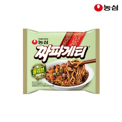 농심 올리브짜파게티 140g, 20개