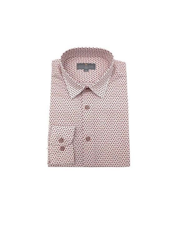 카운테스마라 카운테스마라슬림핏 세미와이드카라 프린트 셔츠 CDHP1C2127 460380