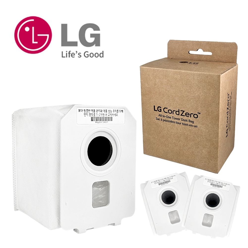 LG전자 코드제로 무선청소기 올인원타워 먼지봉투 3개입 AX9884WE428582