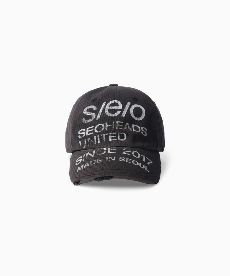 S/e/o S/e/o DISTRESSED VINTAGE CAP BLACK SEO26HCA01Bk 3825193