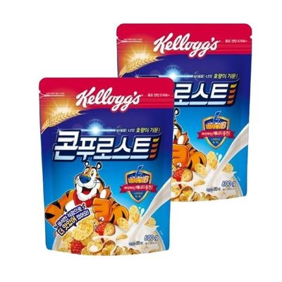 켈로그 콘푸로스트 600g 2개