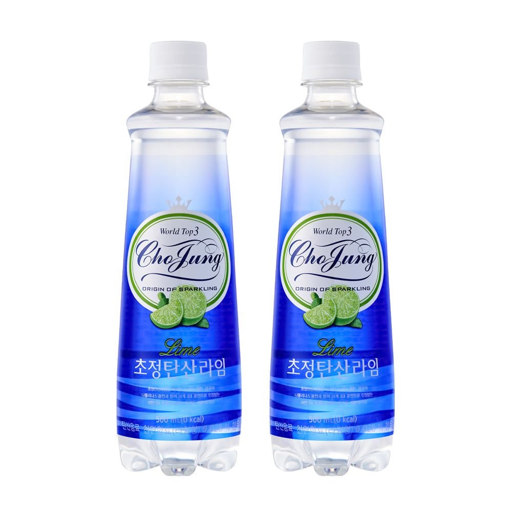 초정탄산수 라임, 500ml, 20개