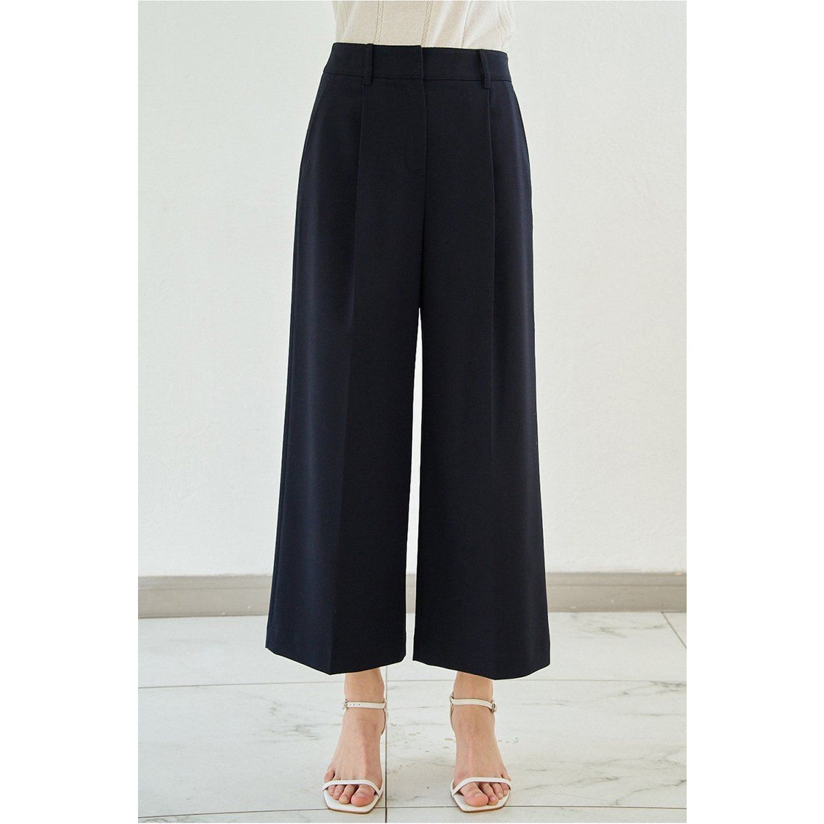 BCBG BCBG 클래식 와이드 팬츠 B3M4P325 J6K8L3M1 C5D8E3F1