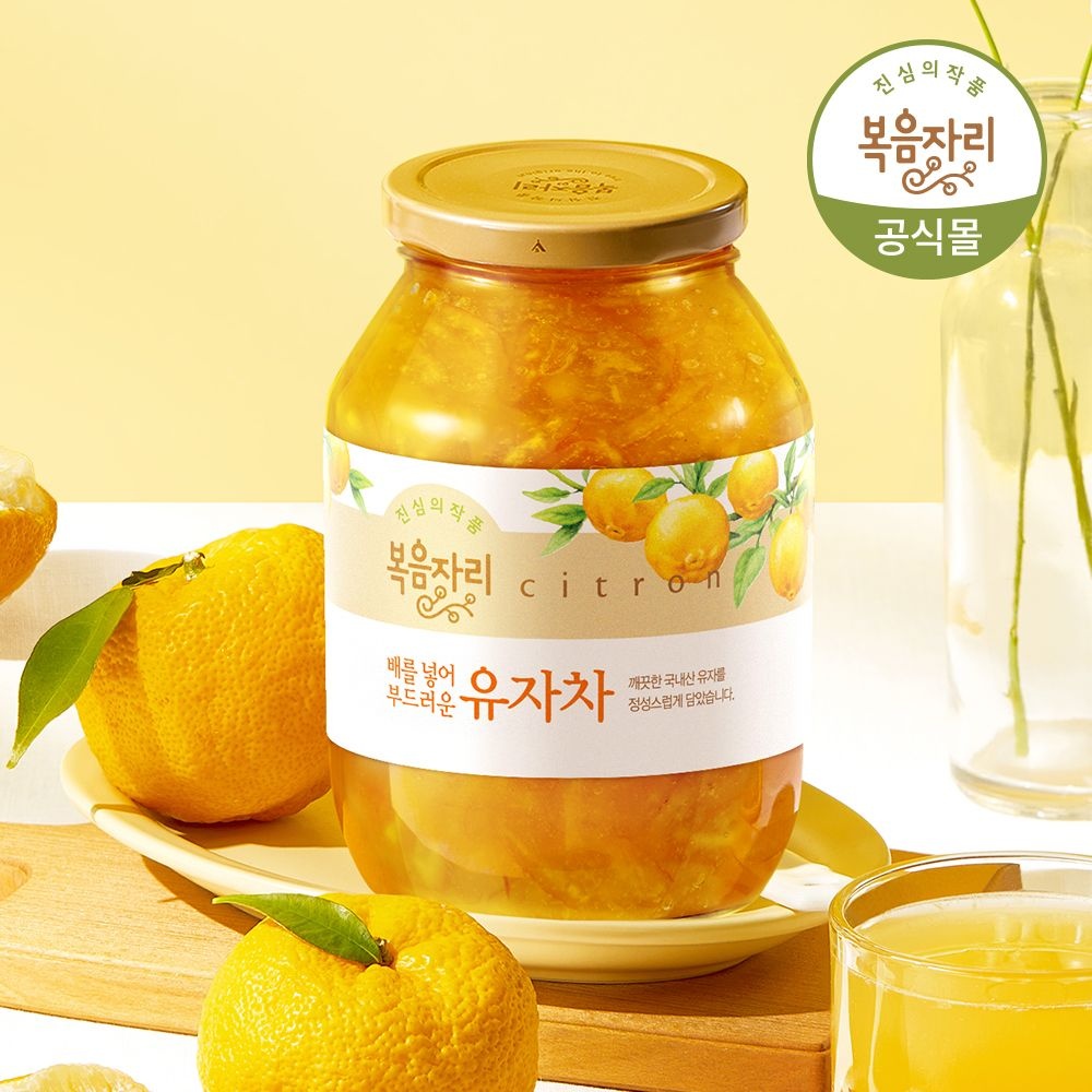 복음자리 유자차 1030g