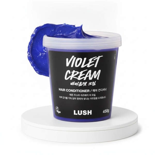 LUSH 바이올렛 크림 450g - 헤어 컨디셔너