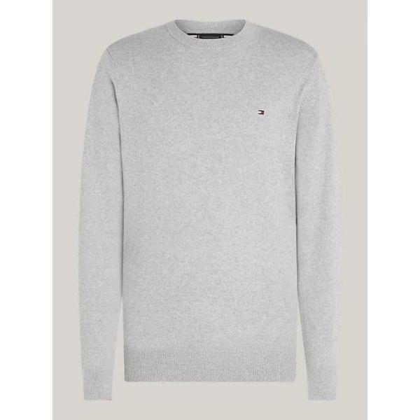 타미힐피거 타미힐피거 [타미힐피거] 25FW  스웨터 MW28046P01 LIGHT GREY HEATHER DOM