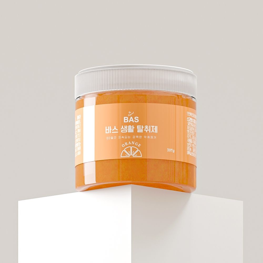 BAS 바스 겔 탈취제 오렌지, 397g, 1개