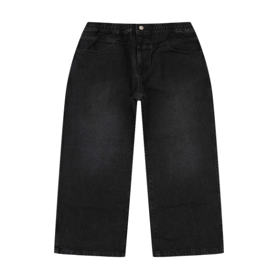 [<b>X</b>-LARGE] 엑스라지 <b>BLEACH</b> EASY 데님 팬츠 블랙 / XL4CBD0002BK