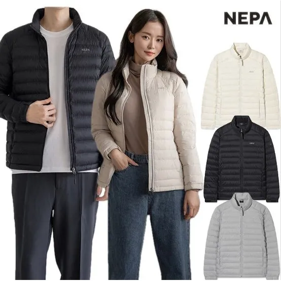 26F/W 신상 남여 가볍고 따뜻한 스탠넥 경량 다운자켓 7M72082 7M82082