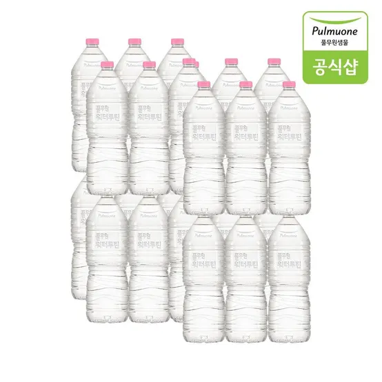 [패션플러스][풀무원샘물]워터루틴 무라벨 생수 2L X 24병