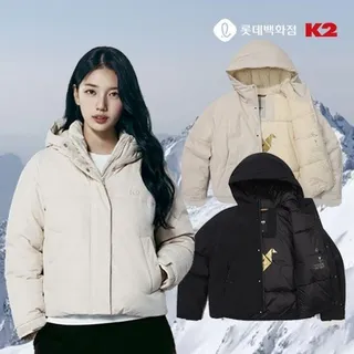 K2 KWW24544 수지착용 여성 구스다운 씬에어(THINAIR) 코코(COCO) HOODY W