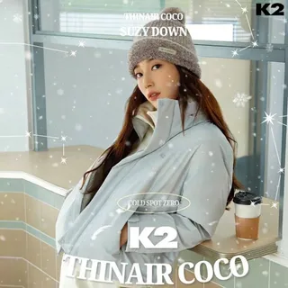 K2 K2(수지착용)여성 구스다운 씬에어 코코(COCO) W KWW24542-JS