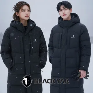 블랙야크 공용 2L 방풍 롱패딩 L테라온벤치다운자켓 3BYPAWV902