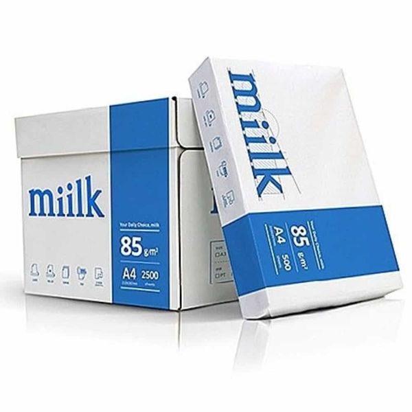 한반도 한국제지 밀크복사지 <b>A4</b> <b>85g</b> 500매 박스 (5개입) 인쇄<b>용지</b> <b>A4</b>지 A포<b>용지</b>(