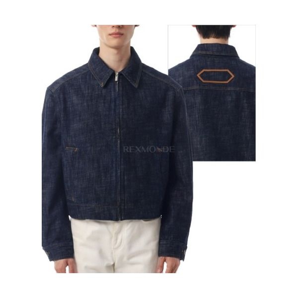 JACQUEMUS JACQUEMUS 26FW De-Nim Canevas Jacket (OUM00055AD00078 390)(데님 캔버스 자켓) 851325