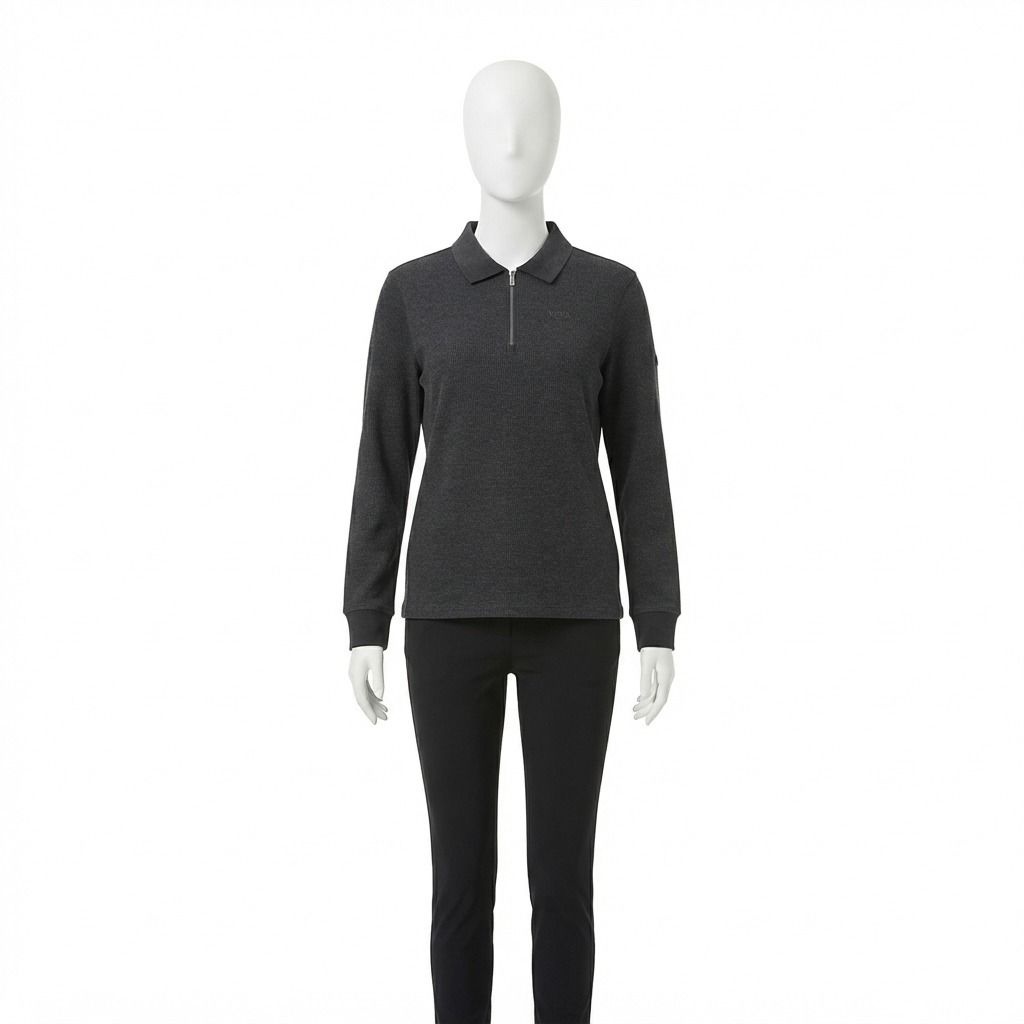 NEPA//NEPA 네파 남성 고프레 기모 롱슬리브 집업 폴로 티셔츠 7M<b>75212</b> LE1222723007