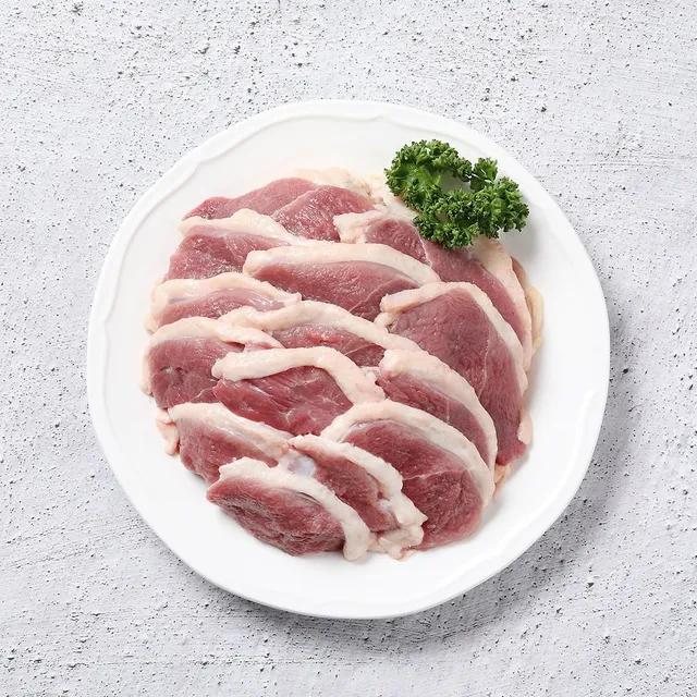 두메산골 냉장 생 오리슬라이스 1kg+1kg