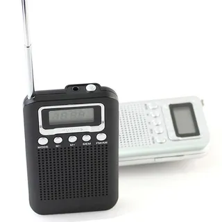 롯데알미늄 휴대용 라디오 핑키-9 FM AM수신 건전지 타입 디지털 라디오