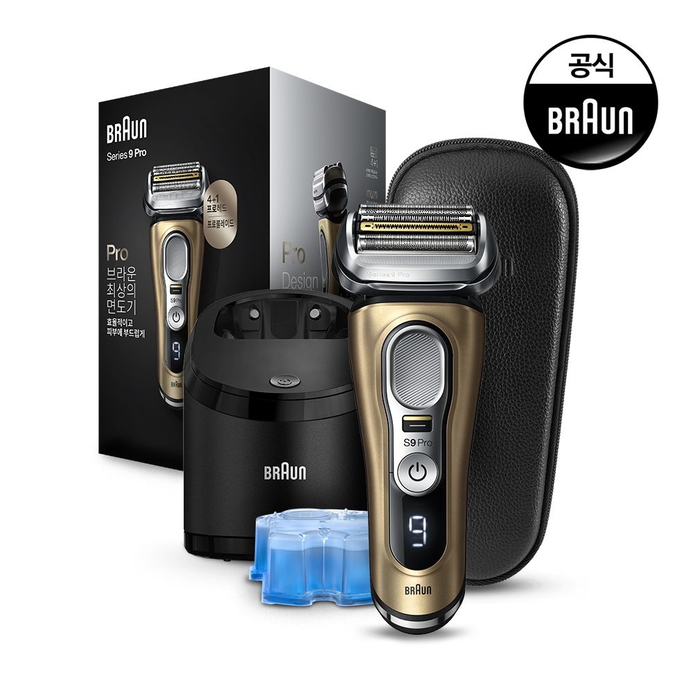 BRAUN 브라운 전기면도기 시리즈9 PRO 9469cc 골드