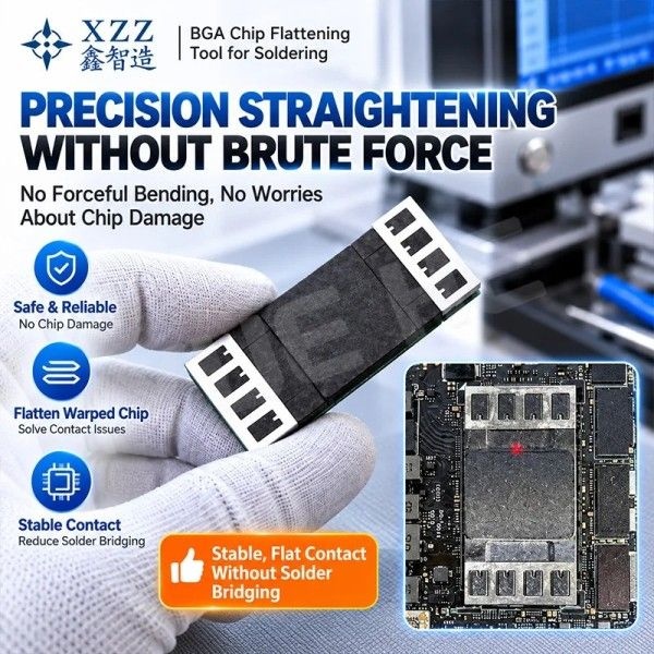 [해외] XZZ CPU 워프 보정 장치, 인텔 <b>12세대</b> DR 노트북 <b>메인보드</b>