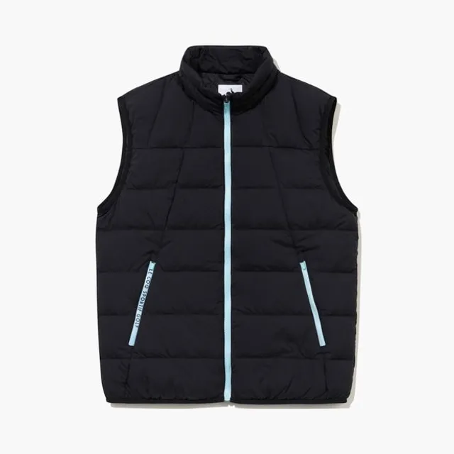 르꼬끄 골프 남성 경량 퀼팅 다운 베스트 _BLCK GQ421MWVO2
